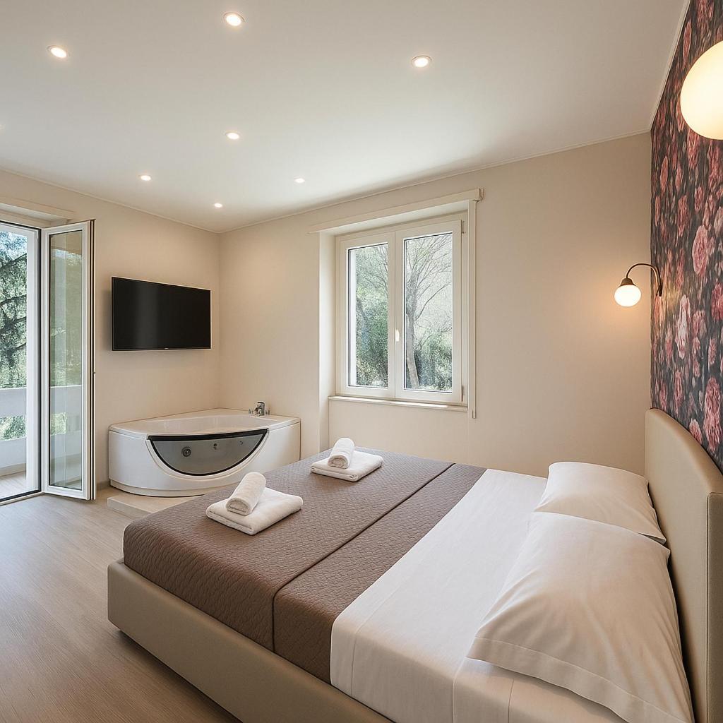 B&B Aurelia Garden Rooms Rom Eksteriør billede